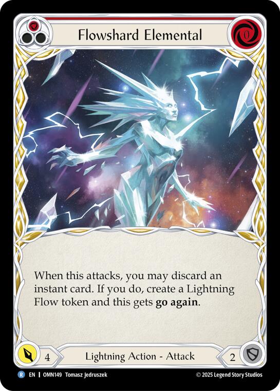 Flowshard Elemental (Red) [OMN - OMN149]
