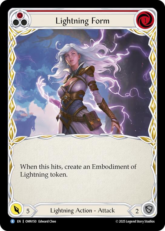 Lightning Form (Red) [OMN - OMN150]