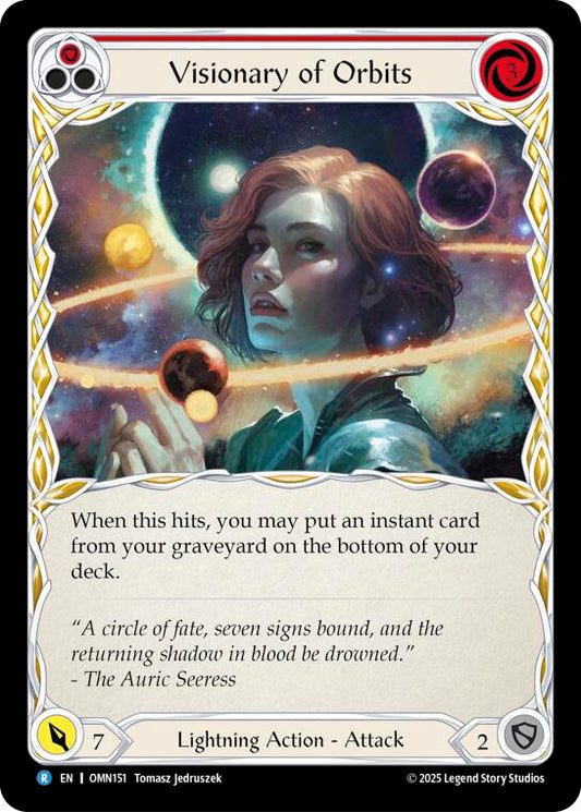 Visionary Of Orbits (Red) [OMN - OMN151]