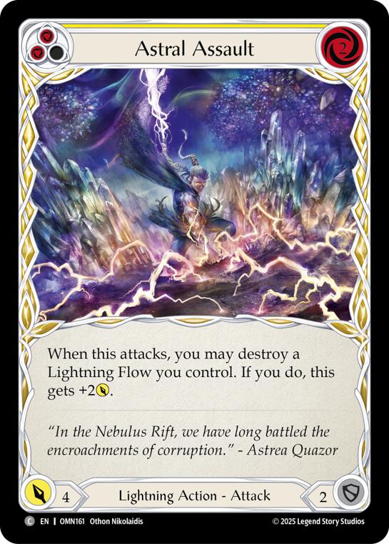 Astral Assault (Yellow) [OMN - OMN161]