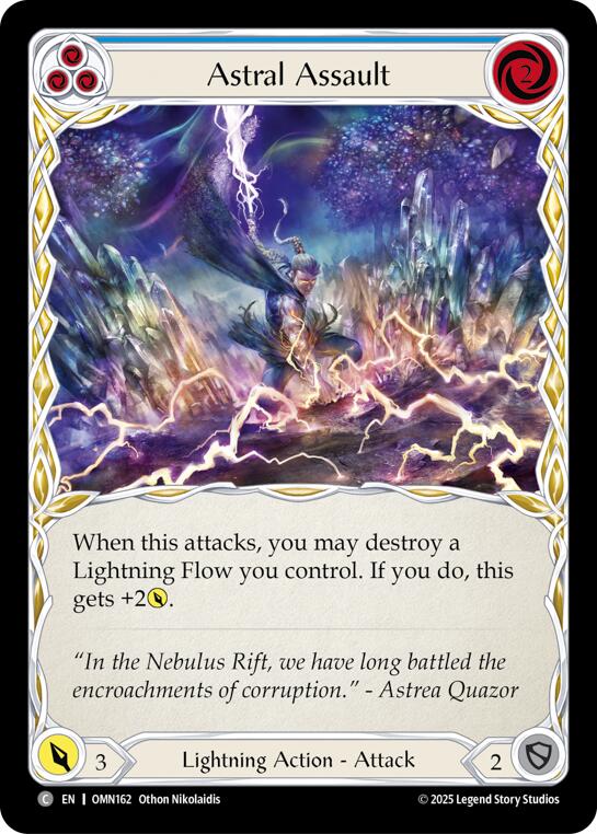 Astral Assault (Blue) [OMN - OMN162]