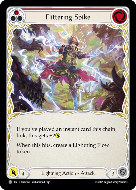 Flittering Spike (Red) [OMN - OMN166]