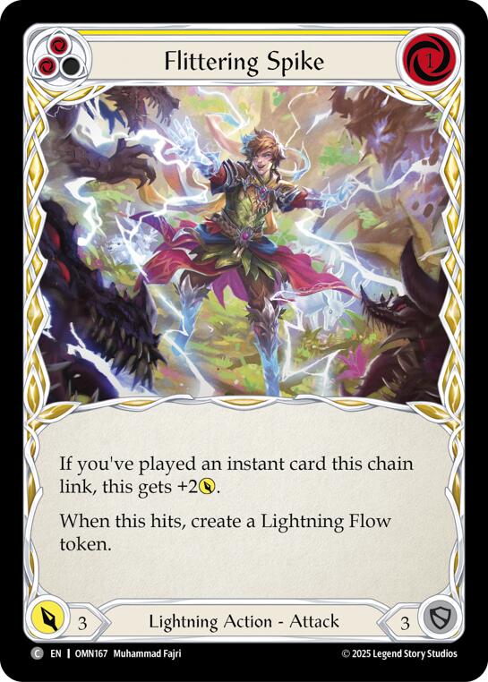 Flittering Spike (Yellow) [OMN - OMN167]