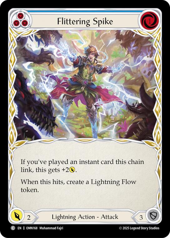 Flittering Spike (Blue) [OMN - OMN168]