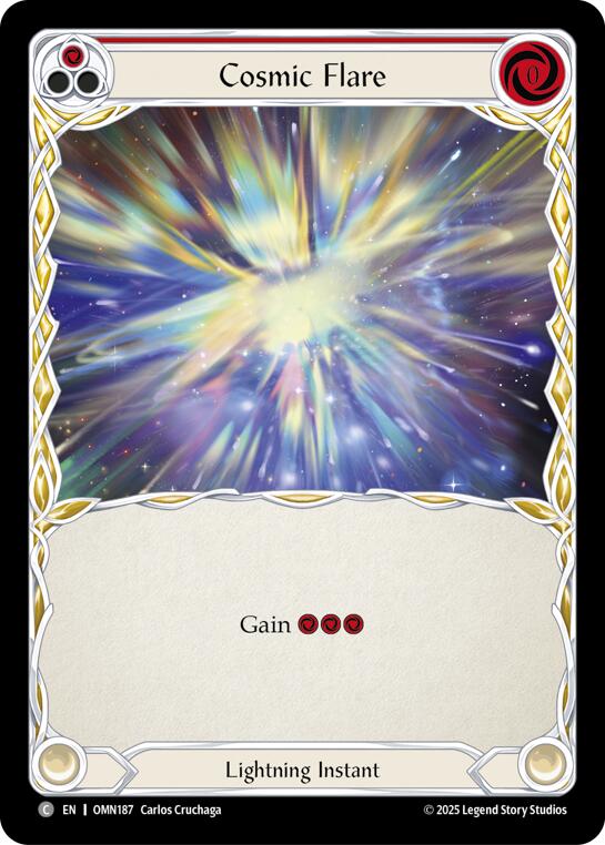 Cosmic Flare (Red) [OMN - OMN187]