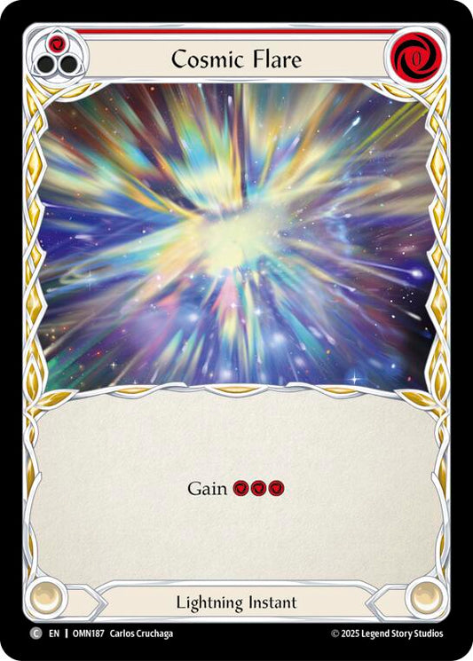 Cosmic Flare (Red) [OMN - OMN187]