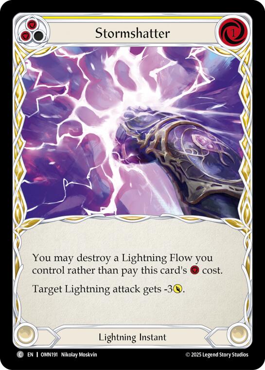 Stormshatter (Yellow) [OMN - OMN191]