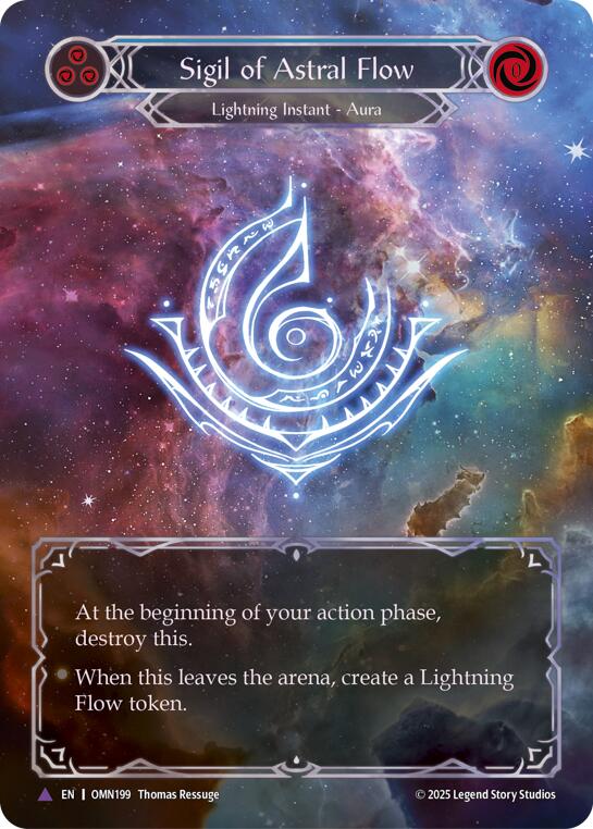 Sigil Of Astral Flow (Blue) (Marvel) [OMN - OMN199]