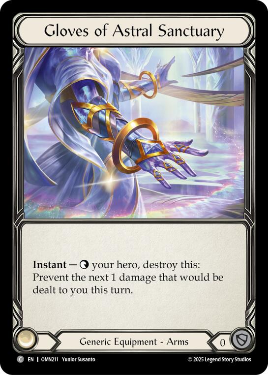 Gloves Of Astral Sanctuary [OMN - OMN211]