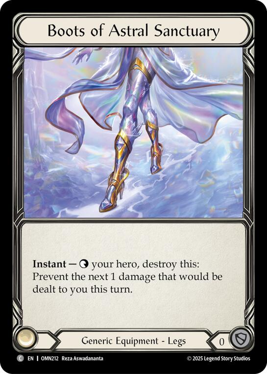 Boots Of Astral Sanctuary [OMN - OMN212]