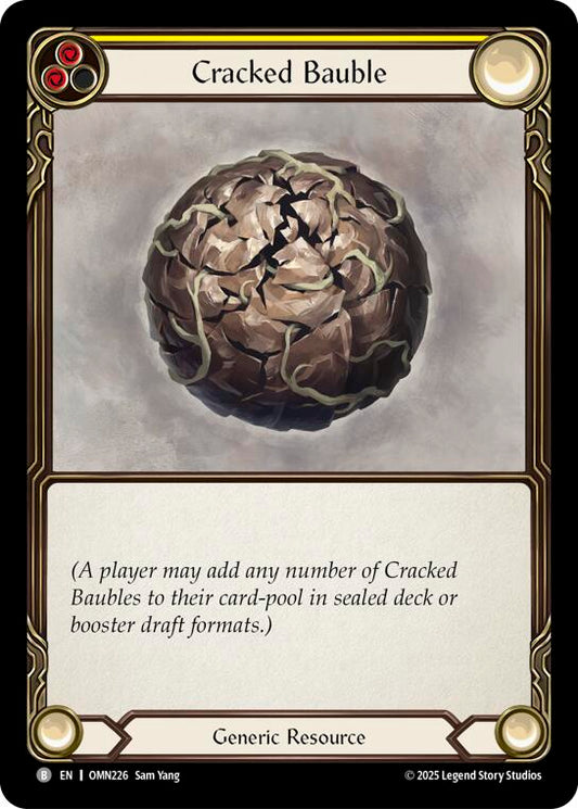 Cracked Bauble (Yellow) [OMN - OMN226]