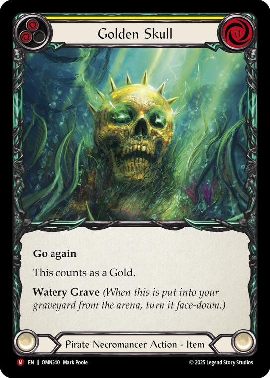 Golden Skull (Yellow) [OMN - OMN240]