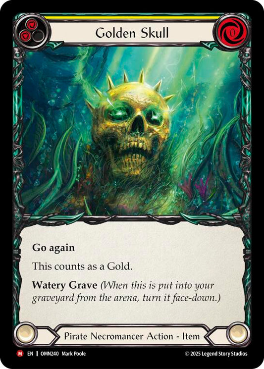 Golden Skull (Yellow) [OMN - OMN240]