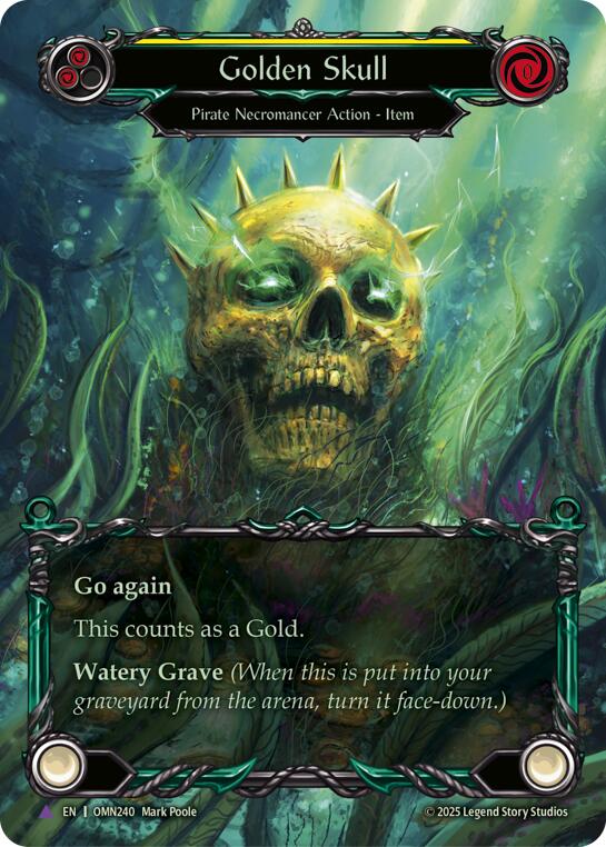 Golden Skull (Yellow) (Marvel) [OMN - OMN240]