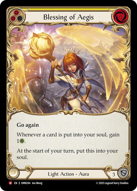 Blessing Of Aegis (Yellow) [OMN - OMN244]