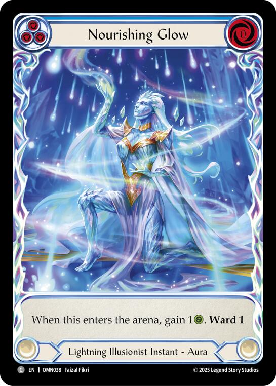 Nourishing Glow (Blue) (Extended Art) [OMN - OMN038]