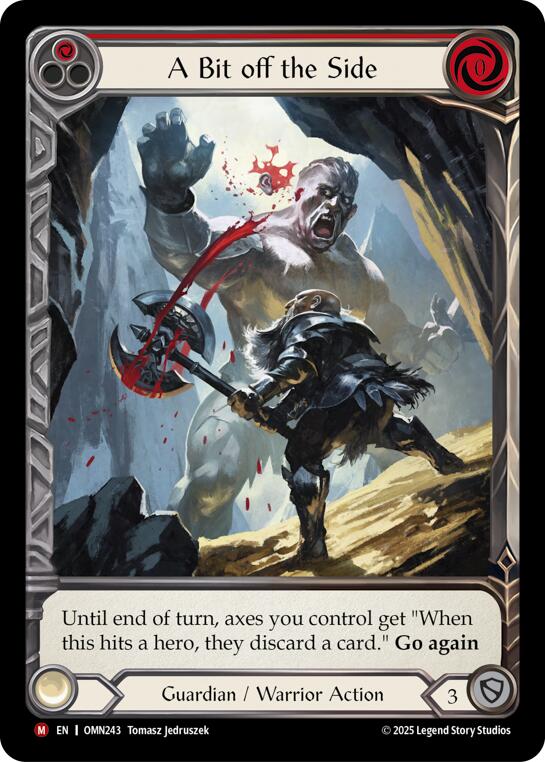 A Bit Off The Side (Red) (Extended Art) [OMN - OMN243]
