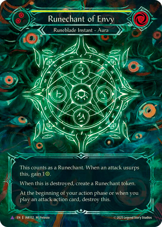 Runechant of Envy (Yellow)(Marvel) [OMN - IAR152-MV]