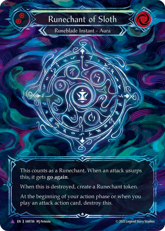 Runechant of Sloth (Yellow)(Marvel) [OMN - IAR156-MV]