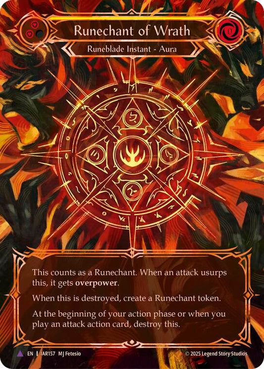 Runechant of Wrath (Yellow)(Marvel) [OMN - IAR157-MV]