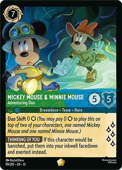 Mickey Mouse & Minnie Mouse - Adventuring Duo [13 - 99/207]
