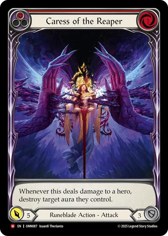 Caress of the Reaper (Extended Art) [OMN - OMN087]