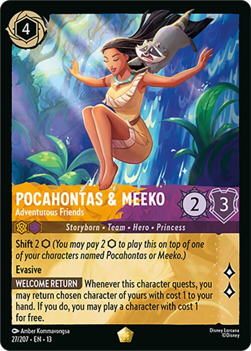 Pocahontas & Meeko - Adventurous Friends [13 - 27/207]