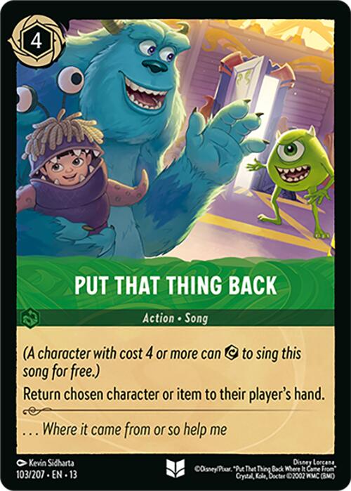 Put That Thing Back [13 - 103/207]