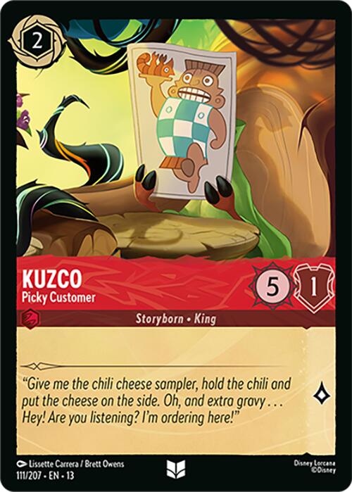 Kuzco - Picky Customer [13 - 111/207]