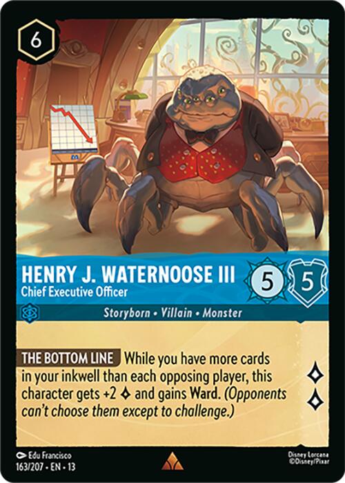 Henry J. Waternoose III - Chief Executive Officer [13 - 163/207]