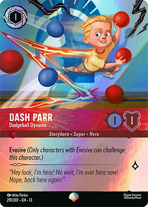 Dash Parr - Dodgeball Dynamo (Epic) [13 - 219/207]