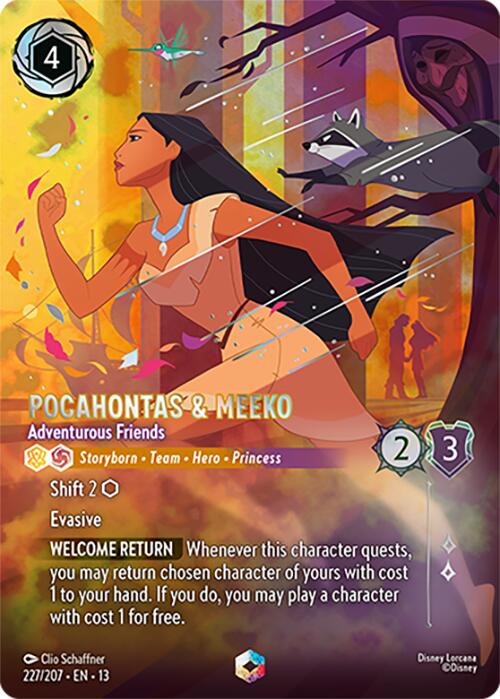 Pocahontas & Meeko - Adventurous Friends (Enchanted) [13 - 227/207]