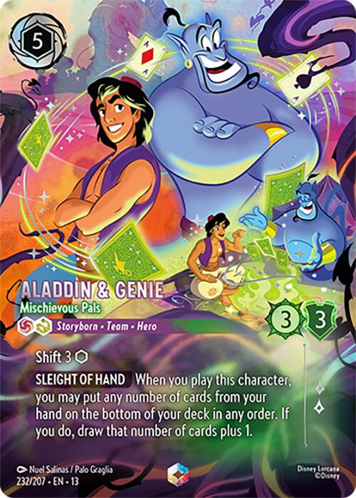 Aladdin & Genie - Mischievous Pals (Enchanted) [13 - 232/207]