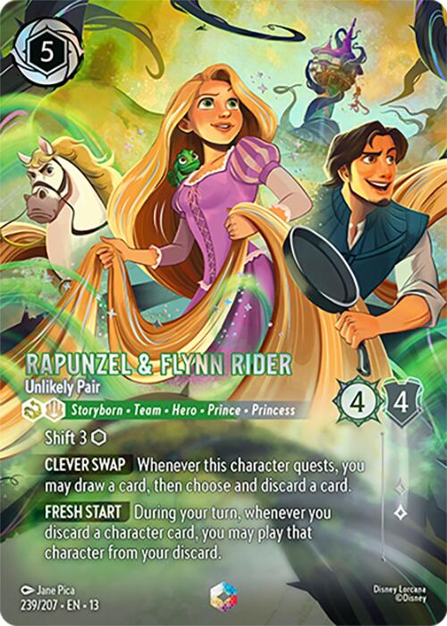 Rapunzel & Flynn Rider - Unlikely Pair (Enchanted) [13 - 239/207]