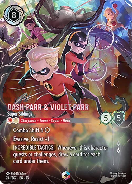 Dash Parr & Violet Parr - Super Siblings (Enchanted) [13 - 241/207]