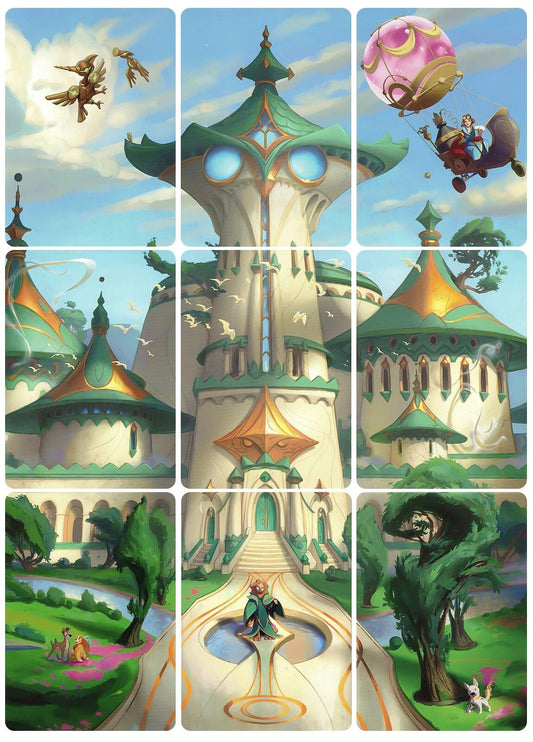 Archazia's Island Puzzle Insert (Set of 9) (Version 1 of 2) [7 - 9]