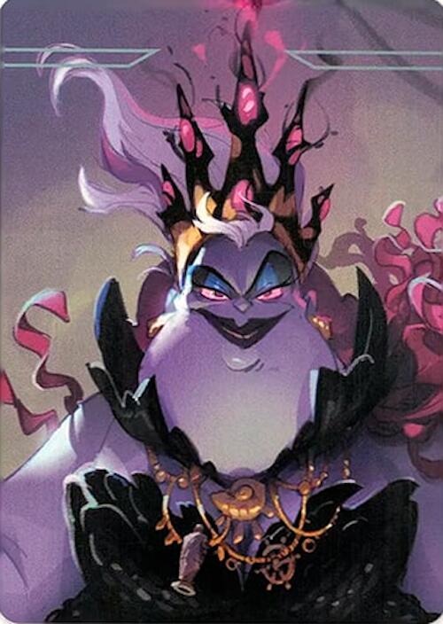 Ursula - Sea Witch Queen Puzzle Insert (Top Middle) [4]