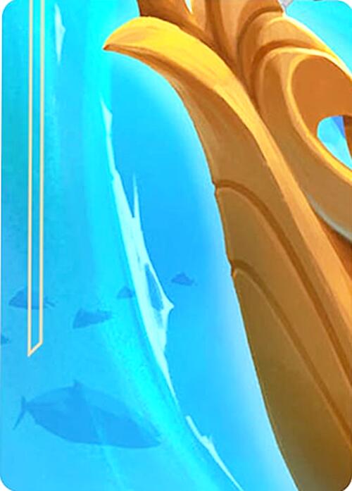 Azurite Sea Puzzle Insert (Middle Left) [6]