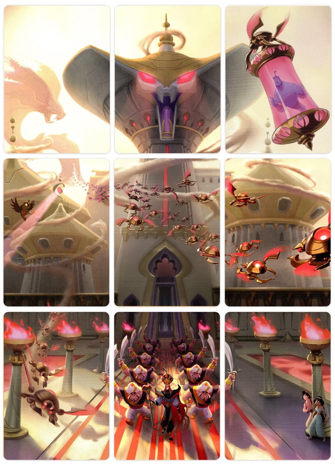 Reign of Jafar Puzzle Insert (Set of 9) (Version 1 of 2) [8 - 9]
