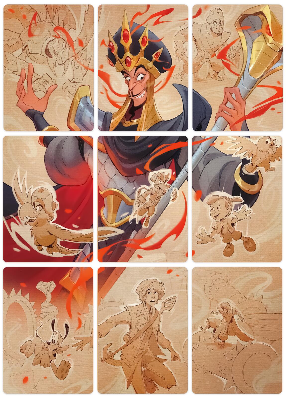 Reign of Jafar Puzzle Insert (Set of 9) (Version 2 of 2) [8 - 9]