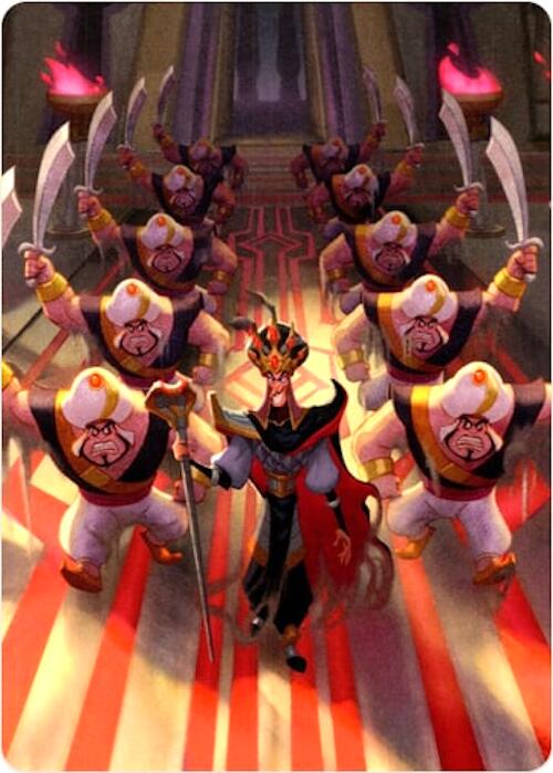 Reign of Jafar Puzzle Insert (Version 1 of 2) (Bottom Middle) [8 - 1]