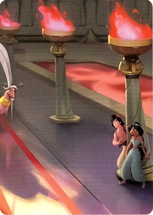 Reign of Jafar Puzzle Insert (Version 1 of 2) (Bottom Right) [8 - 1]