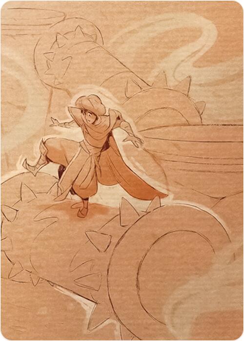 Reign of Jafar Puzzle Insert (Version 2 of 2) (Bottom Right) [8 - 2]
