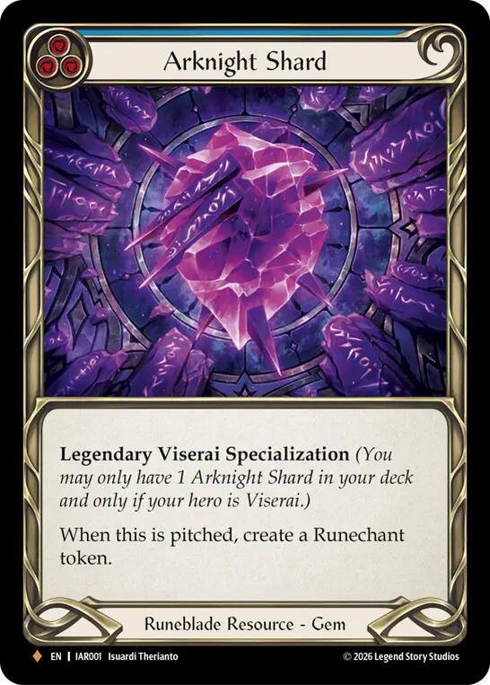 Arknight Shard (Blue) [IAR - IAR001]