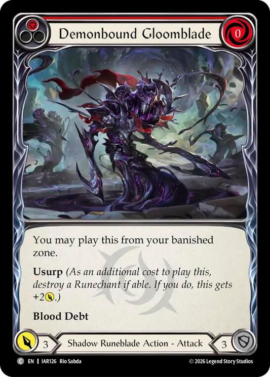 (Preorder) Demonbound Gloomblade [IAR - IAR126]