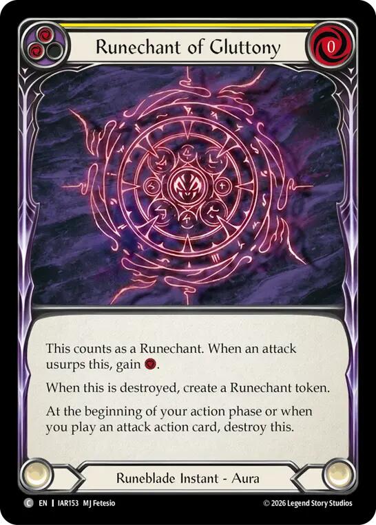 (Preorder) Runechant of Gluttony [IAR - IAR153]