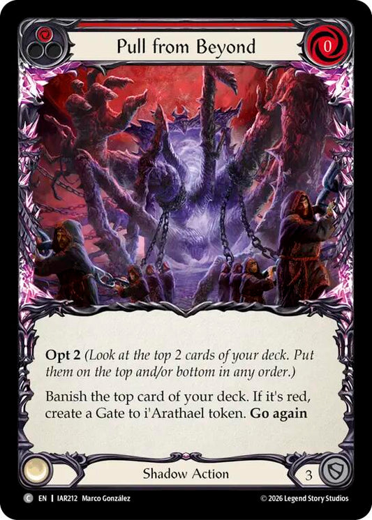 (Preorder) Pull from Beyond (Red) [IAR - IAR212]