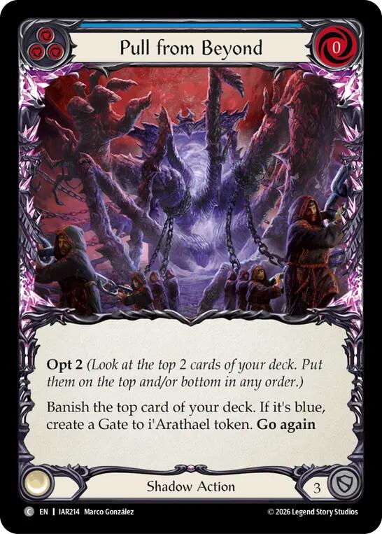 (Preorder) Pull from Beyond (Blue) [IAR - IAR214]