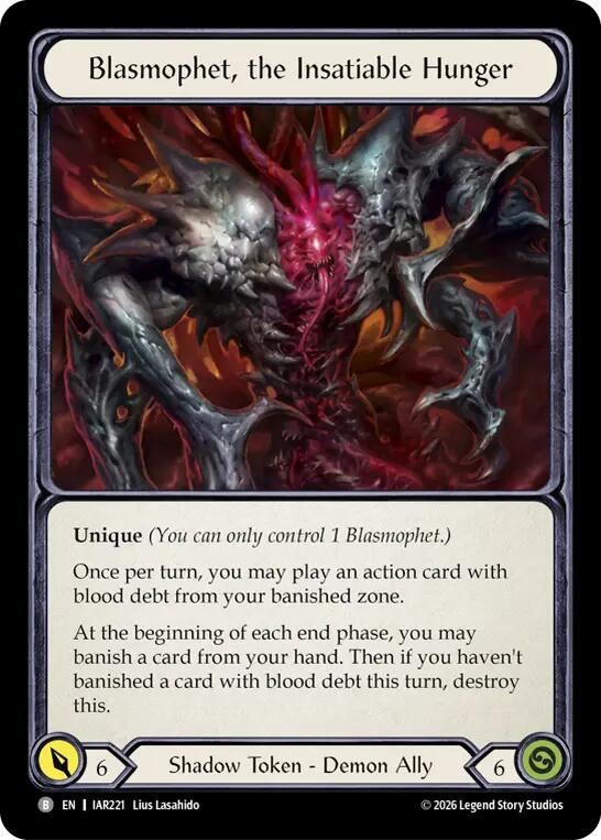 Blasmophet, the Insatiable Hunger [IAR - IAR221]