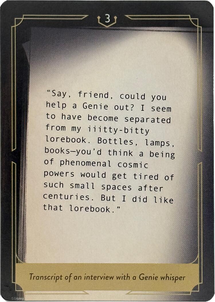 Whispers in the Well Case File Cards (3 of 18) [10 - 3]